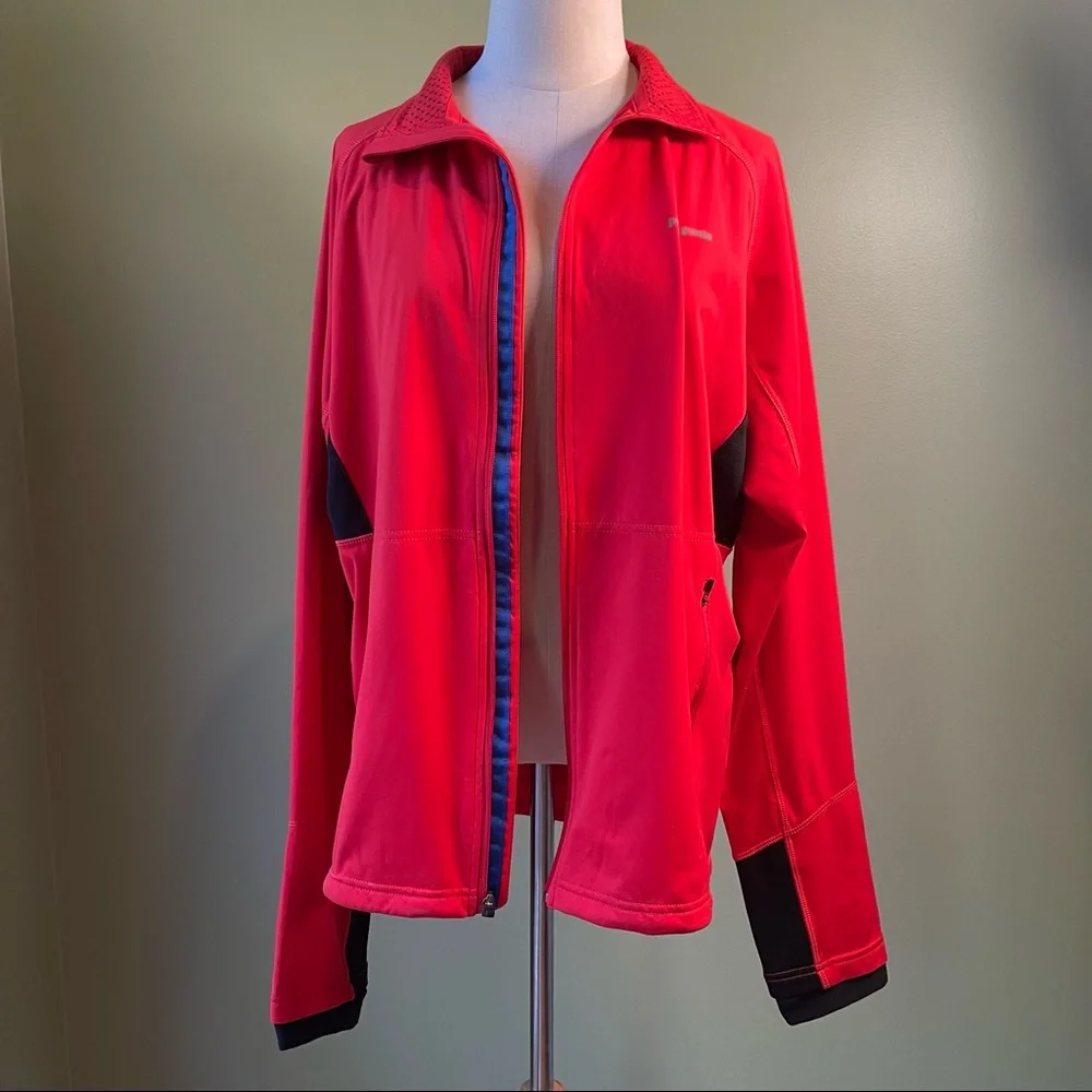 Patagonia Men’s Red Wind Shield Zip Front Jacket - Size Medium